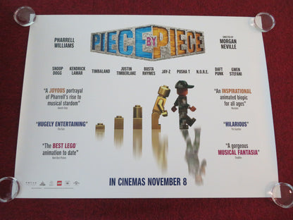 Piece by Piece UK Quad Rolled Poster Pharrell Williams Gwen Stefani 2024 Movie posters