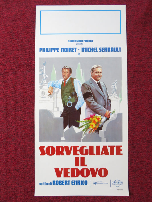 PILE OU FACE ITALIAN LOCANDINA POSTER PHILIPPE NOIRET MICHEL SERRAULT 1980 Rendezvous Cinema Movie posters