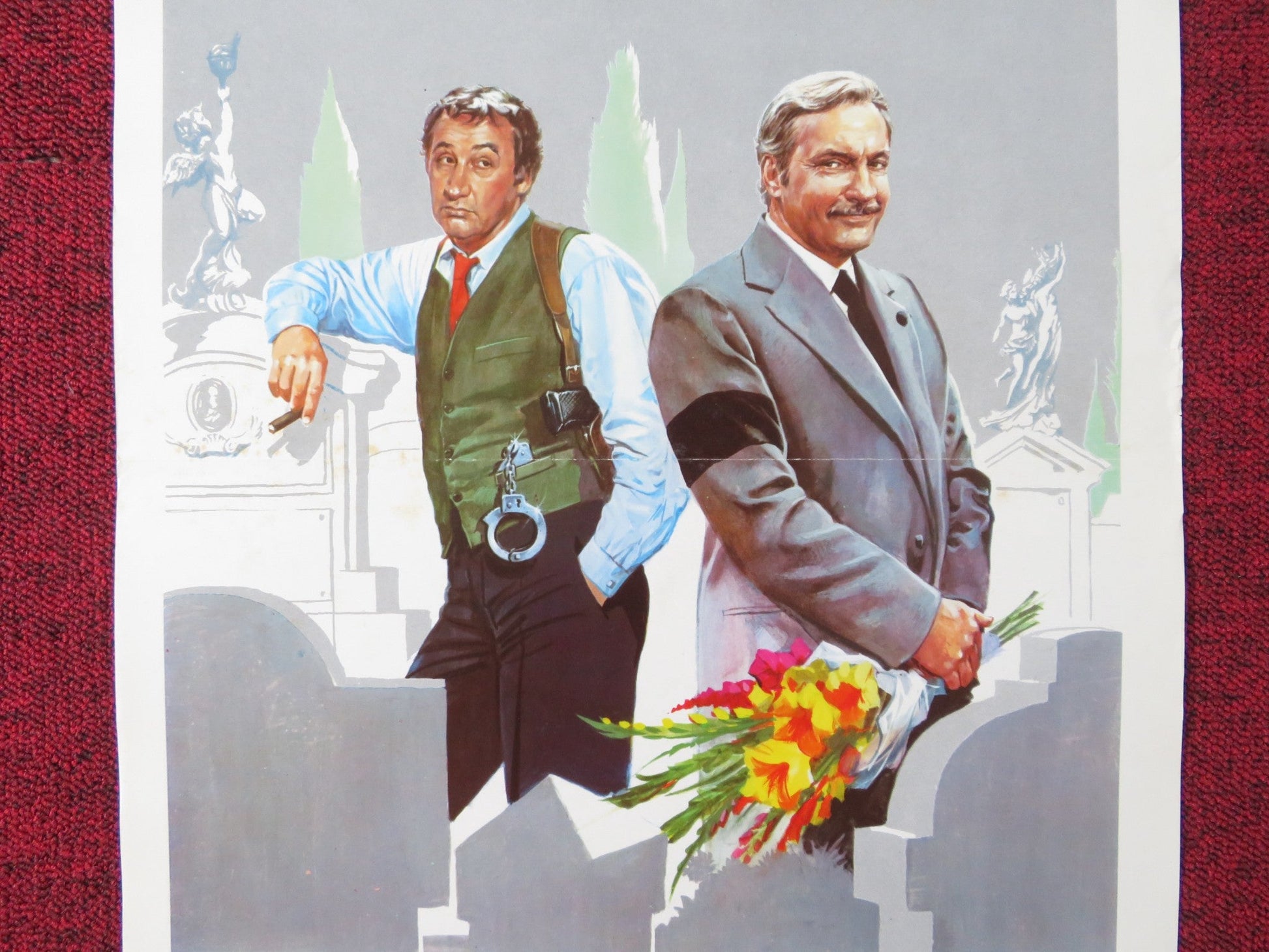 PILE OU FACE ITALIAN LOCANDINA POSTER PHILIPPE NOIRET MICHEL SERRAULT 1980 Rendezvous Cinema Movie posters