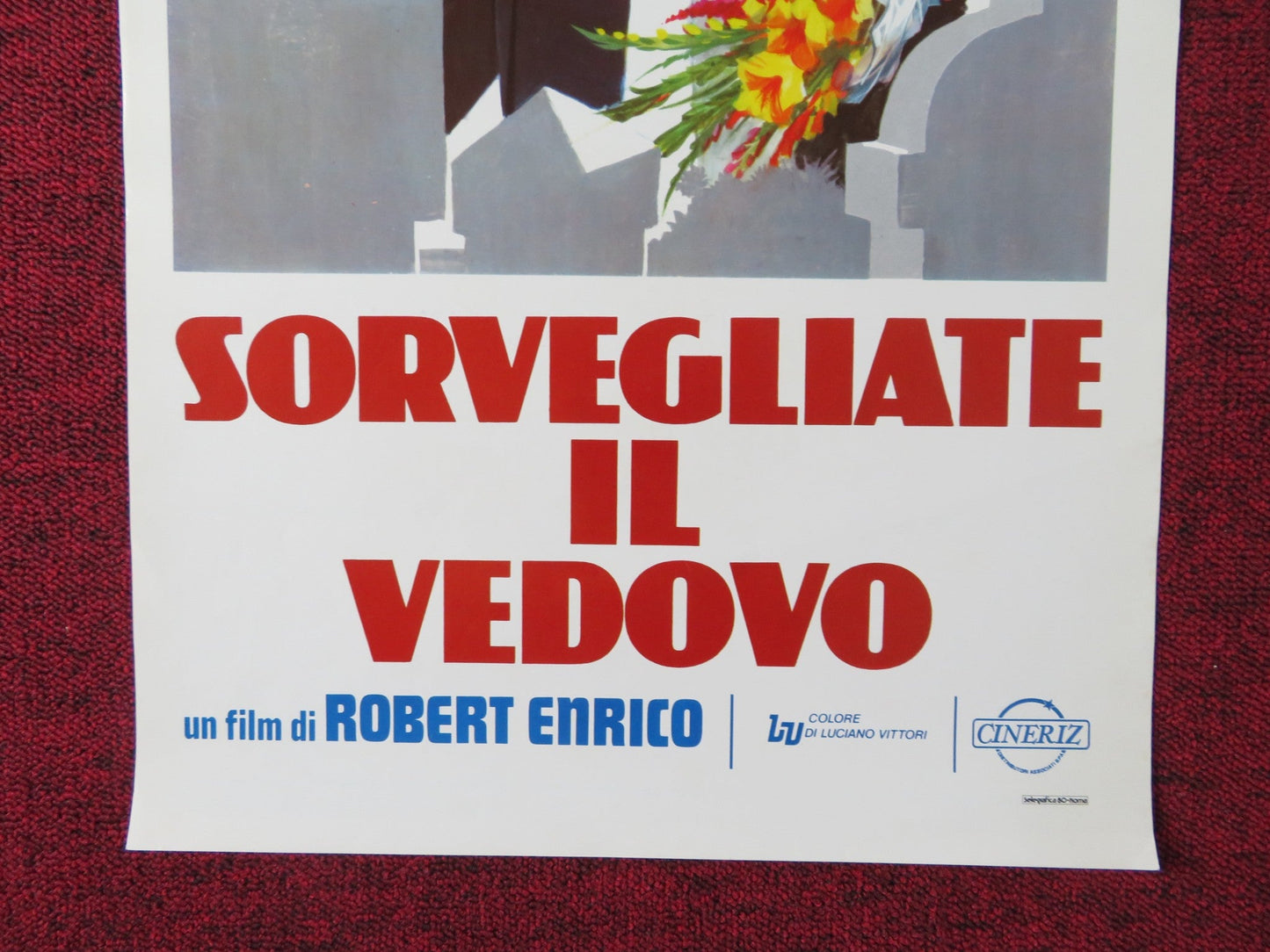 PILE OU FACE ITALIAN LOCANDINA POSTER PHILIPPE NOIRET MICHEL SERRAULT 1980 Rendezvous Cinema Movie posters