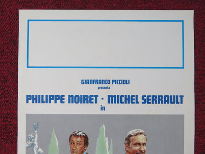 PILE OU FACE ITALIAN LOCANDINA POSTER PHILIPPE NOIRET MICHEL SERRAULT 1980 Rendezvous Cinema Movie posters