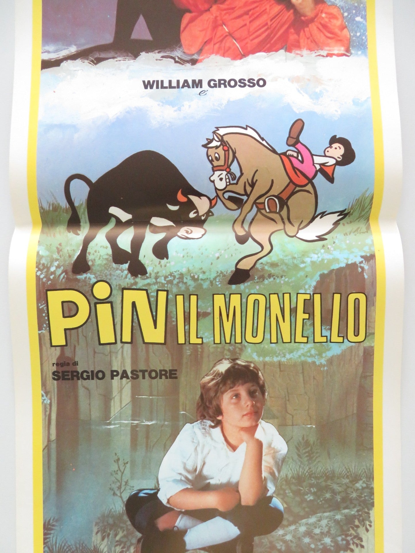 Pin Il Monello ITALIAN LOCANDINA POSTER William Grosso Massimo Serato 1982 Movie posters