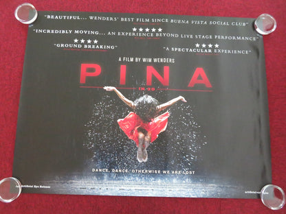 PINA UK QUAD ROLLED POSTER REGINA ADVENTO MALOU AIRAUDO 2011 - Rendezvous Cinema