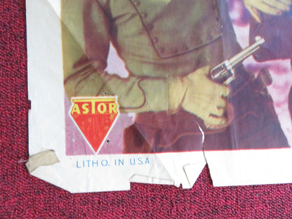 PIONEERS OF THE FRONTIER FOLDED US ONE SHEET POSTER ELLIOTT DICK CURTIS 1940 Rendezvous Cinema Movie posters