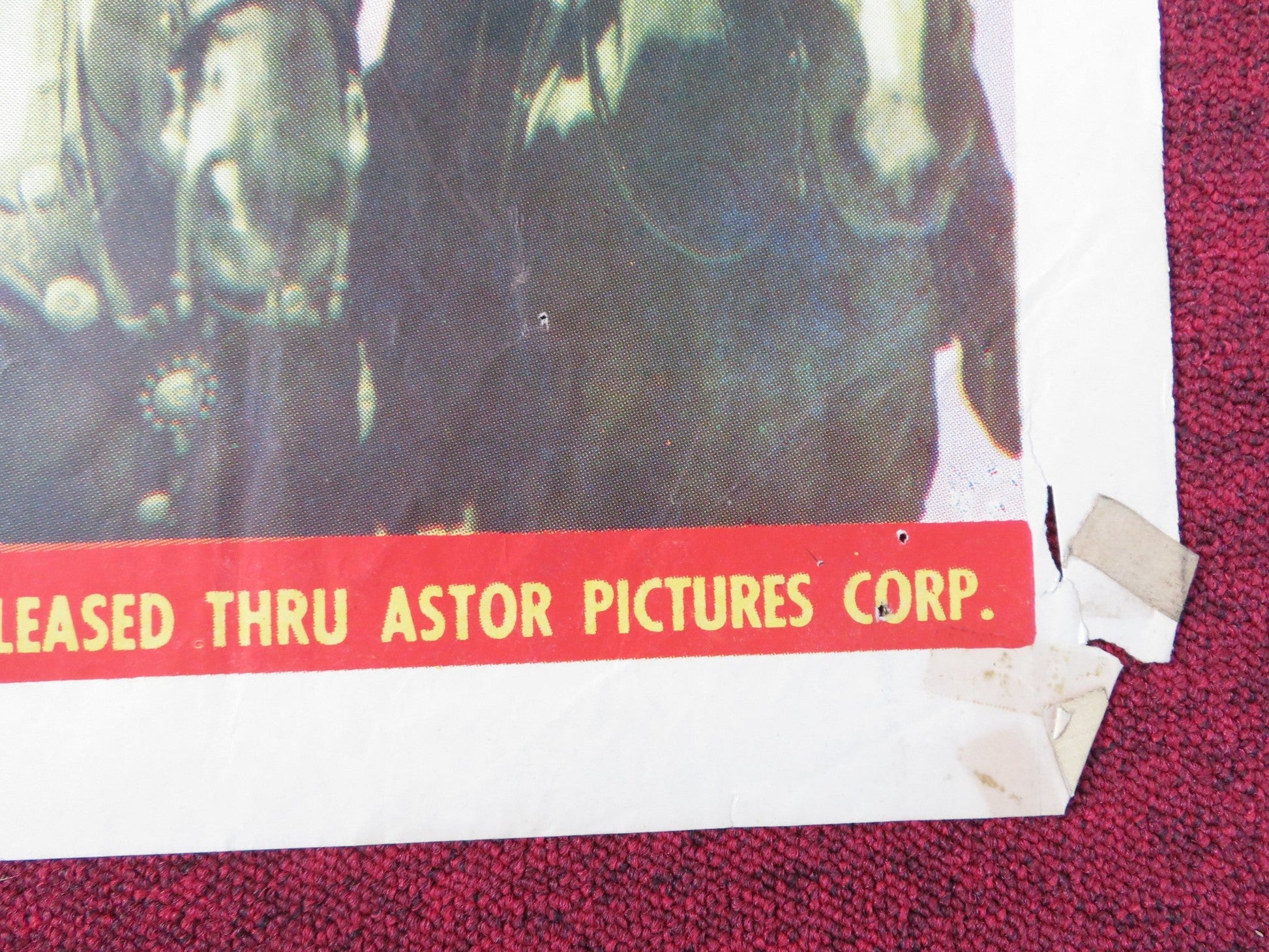 PIONEERS OF THE FRONTIER FOLDED US ONE SHEET POSTER ELLIOTT DICK CURTIS 1940 Rendezvous Cinema Movie posters