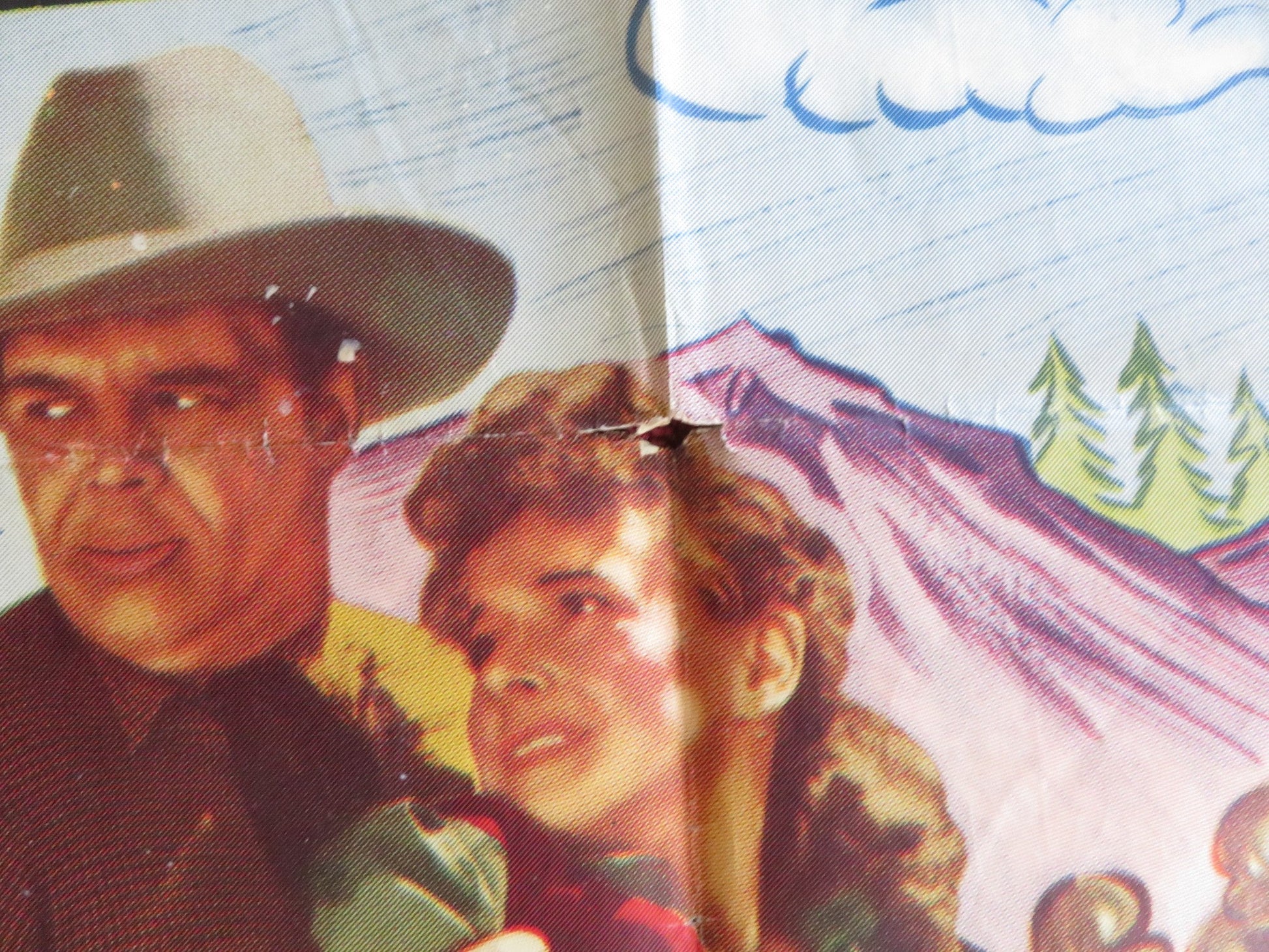 PIONEERS OF THE FRONTIER FOLDED US ONE SHEET POSTER ELLIOTT DICK CURTIS 1940 Rendezvous Cinema Movie posters