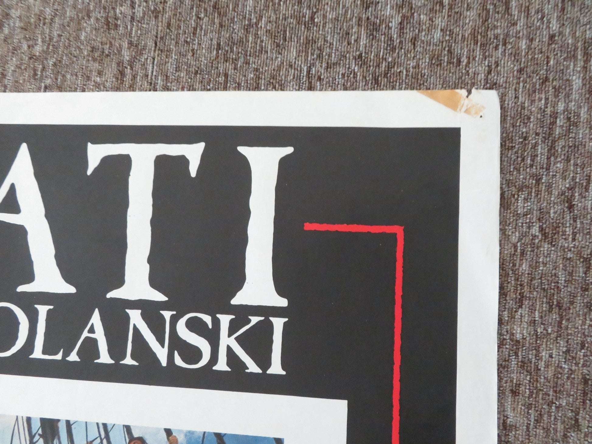 PIRATES ITALIAN 2 FOGLIO POSTER WALTER MATTHAU CRIS CAMPION 1986 Rendezvous Cinema Movie posters