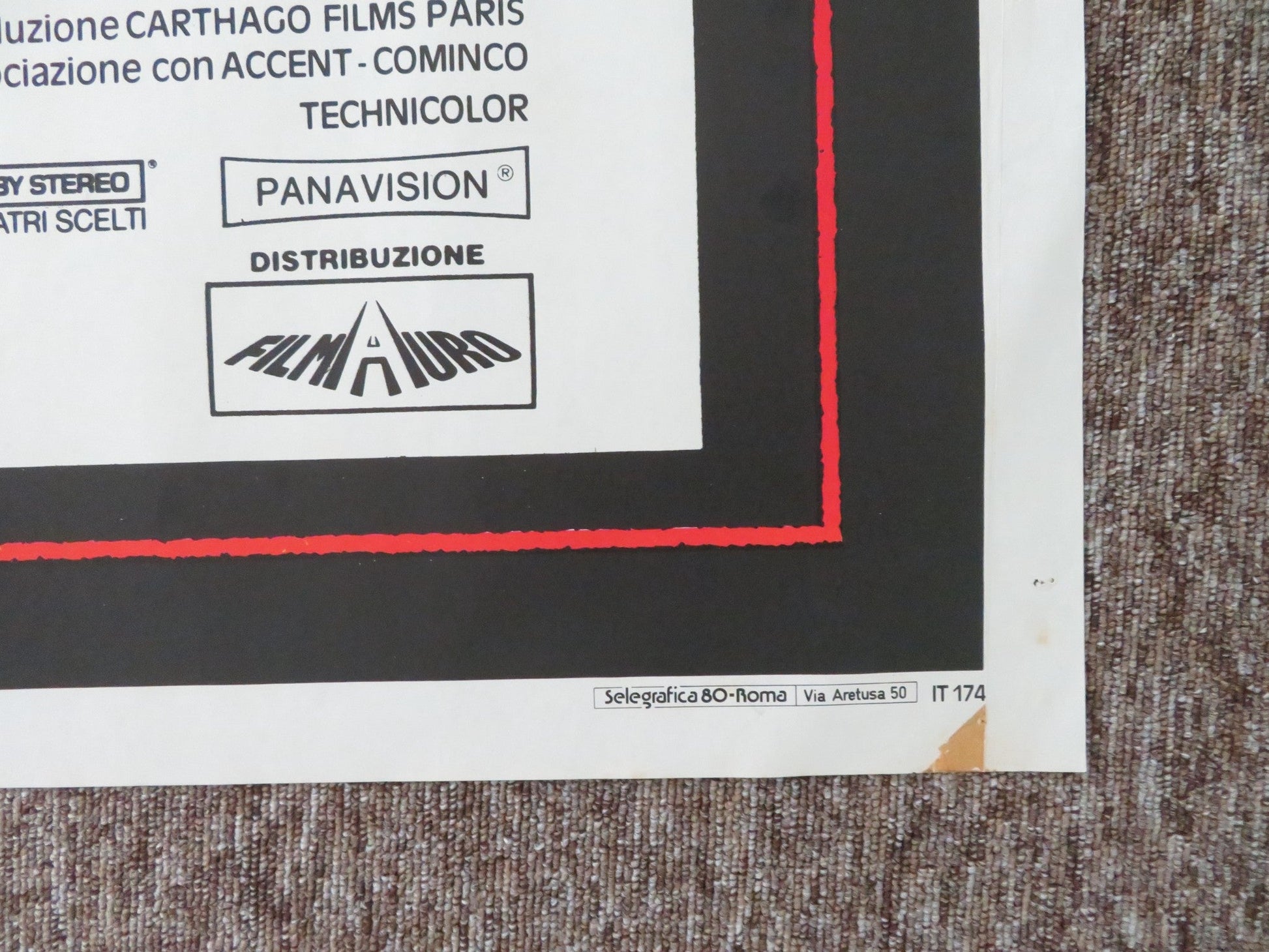 PIRATES ITALIAN 2 FOGLIO POSTER WALTER MATTHAU CRIS CAMPION 1986 Rendezvous Cinema Movie posters