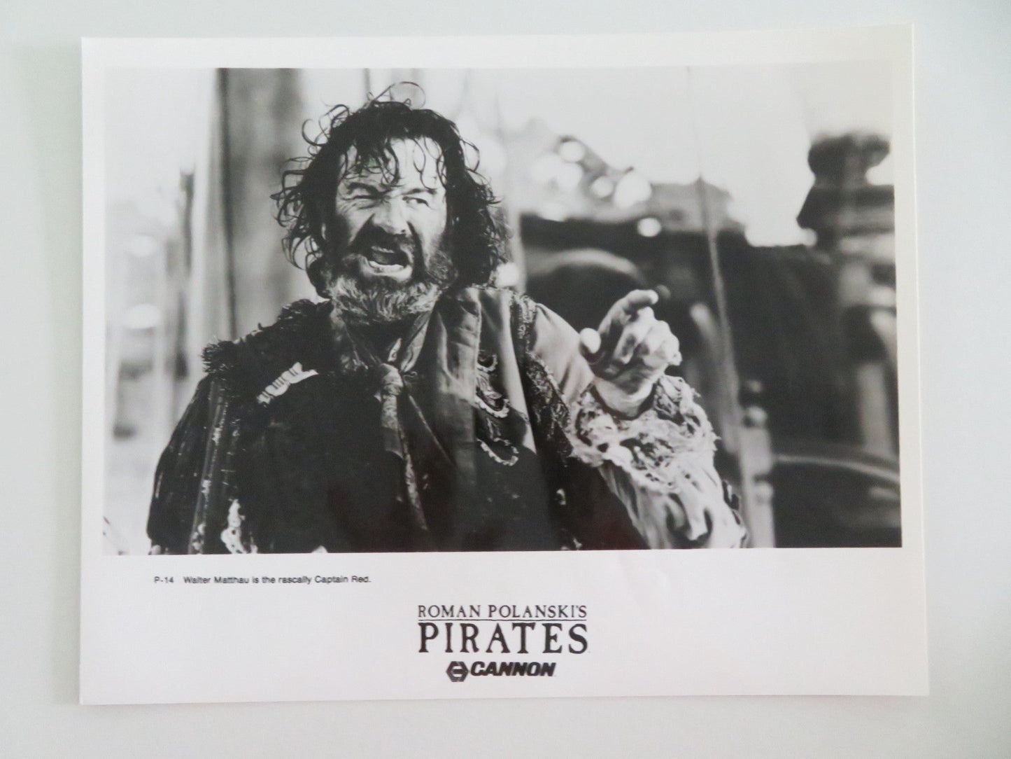 PIRATES MOVIE STILL PHOTO LOT OF 7 CANNON WALTER MATTHAU CRIS CAMPION 1986 Movie posters