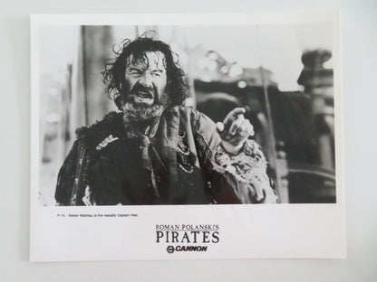 PIRATES MOVIE STILL PHOTO LOT OF 7 CANNON WALTER MATTHAU CRIS CAMPION 1986 Movie posters