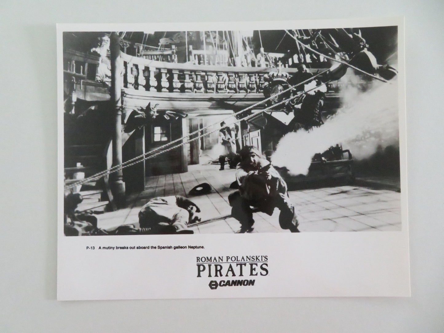 PIRATES MOVIE STILL PHOTO LOT OF 7 CANNON WALTER MATTHAU CRIS CAMPION 1986 Movie posters