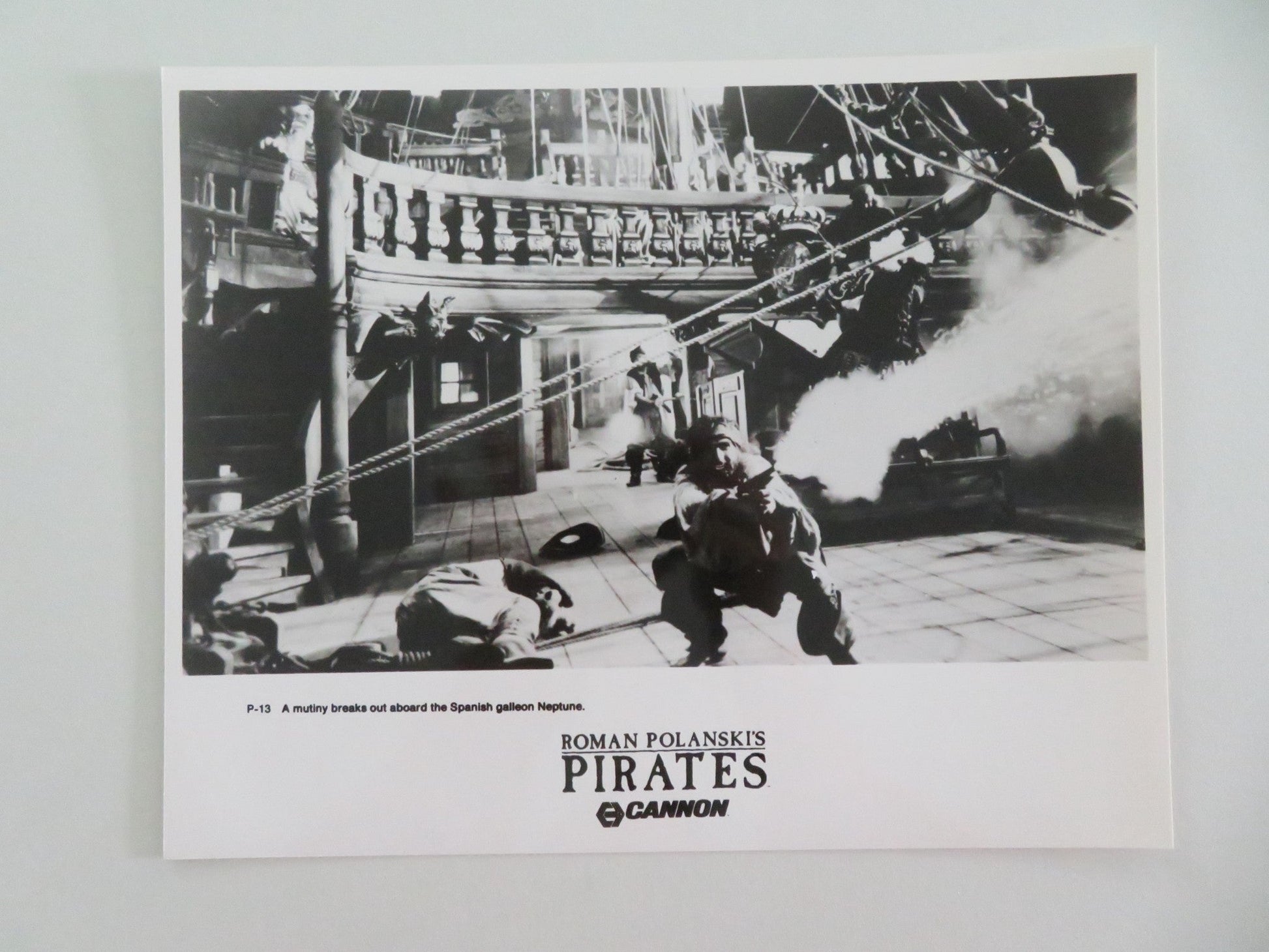 PIRATES MOVIE STILL PHOTO LOT OF 7 CANNON WALTER MATTHAU CRIS CAMPION 1986 Movie posters