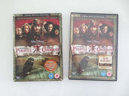 PIRATES OF THE CARIBBEAN: AT WORLD'S END - 2 DISC SPECIAL EDITION (DVD) REGION 2 Movie posters