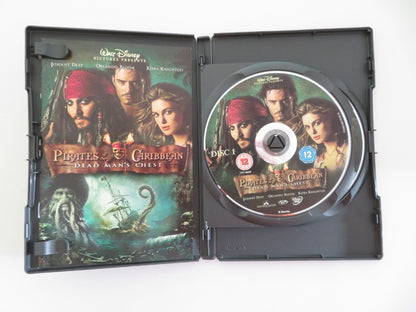 PIRATES OF THE CARIBBEAN: DEAD MAN'S CHEST - B - 2 DISCS (DVD) 2006 REGION 2 - Rendezvous Cinema