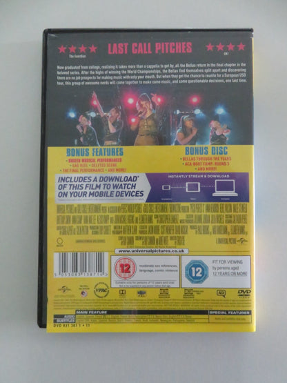 PITCH PERFECT 3 - 2 DISC SPECIAL EDITION (DVD) WILSON KENDRICK 2017 REGION 2,4,5 - Rendezvous Cinema