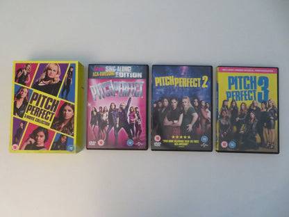 PITCH PERFECT 3 - MOVIE COLLECTION (DVD BOXSET) A. KENDRICK R. WILSON REGION 2, 4 Movie posters
