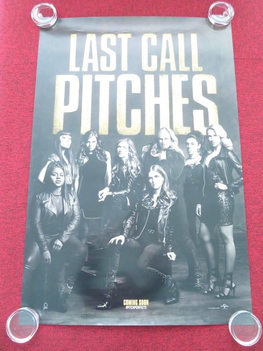 Pitch Perfect 3 US One Sheet Rolled Poster Anna Kendrick Rebel Wilson 2017 Movie posters