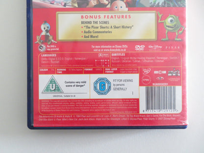 PIXAR SHORT FILMS COLLECTION VOLUME 1 (DVD) DISNEY 2007 REGION 2 Movie posters