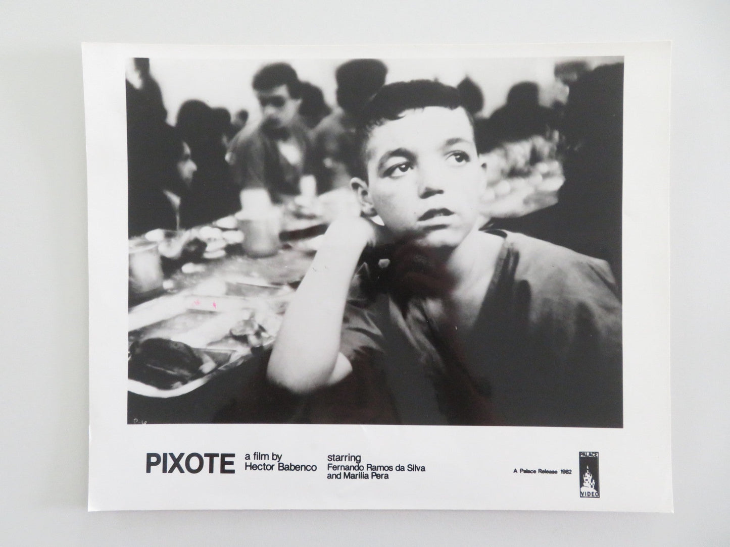 PIXOTE MOVIE STILL PHOTO FERNANDO RAMOS DA SILVA MARILIA PERA 1980 Movie posters