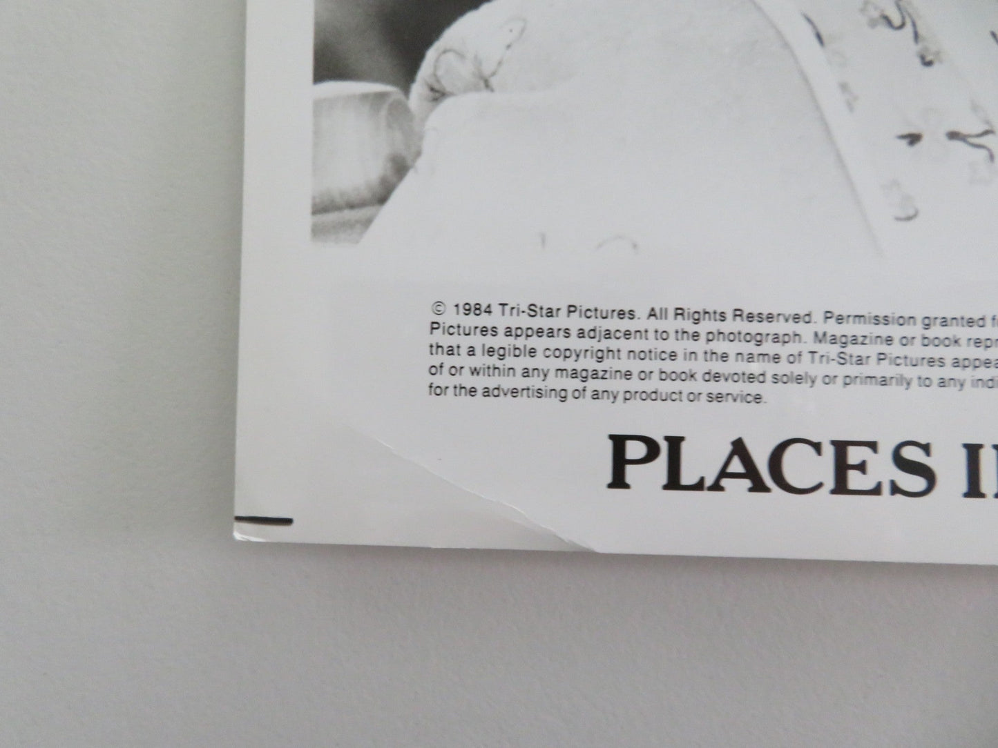 PLACES IN THE HEART MOVIE STILL PHOTO SALLY FIELD ED HARRIS 1984 Movie posters