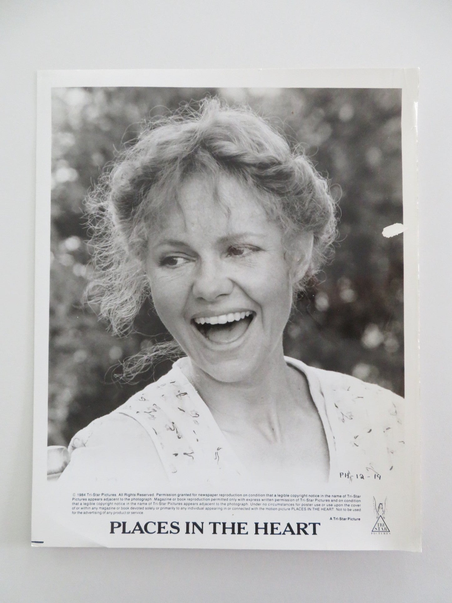 PLACES IN THE HEART MOVIE STILL PHOTO SALLY FIELD ED HARRIS 1984 Movie posters