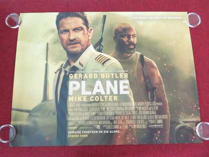Plane UK Quad Rolled Poster Gerard Butler Mike Colter Tony Goldwyn 2023 Movie posters