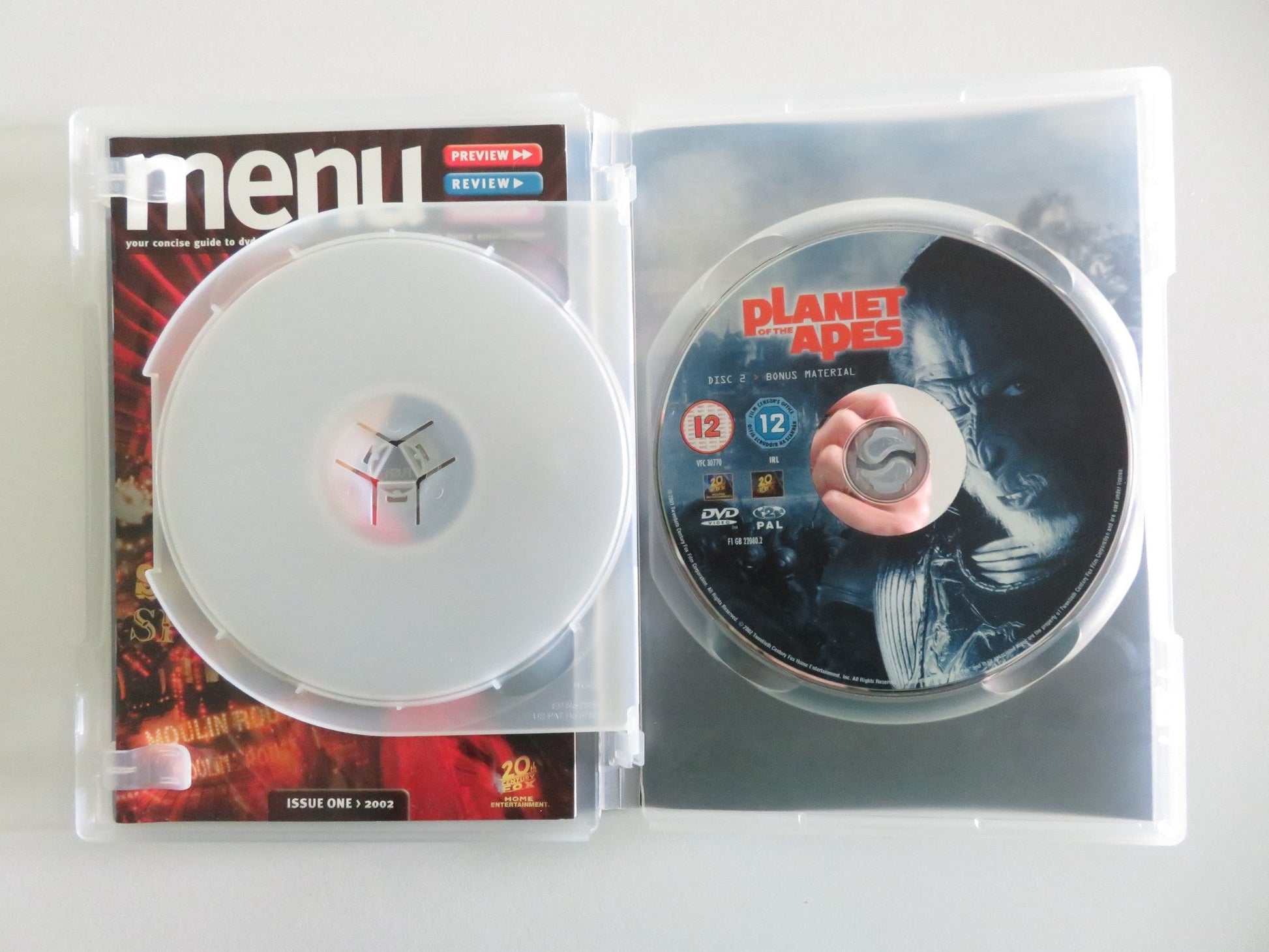 PLANET OF THE APES - 2 DISC SPECIAL EDITION (DVD) MARK WAHLBERG 2001 REGION 2 Movie posters