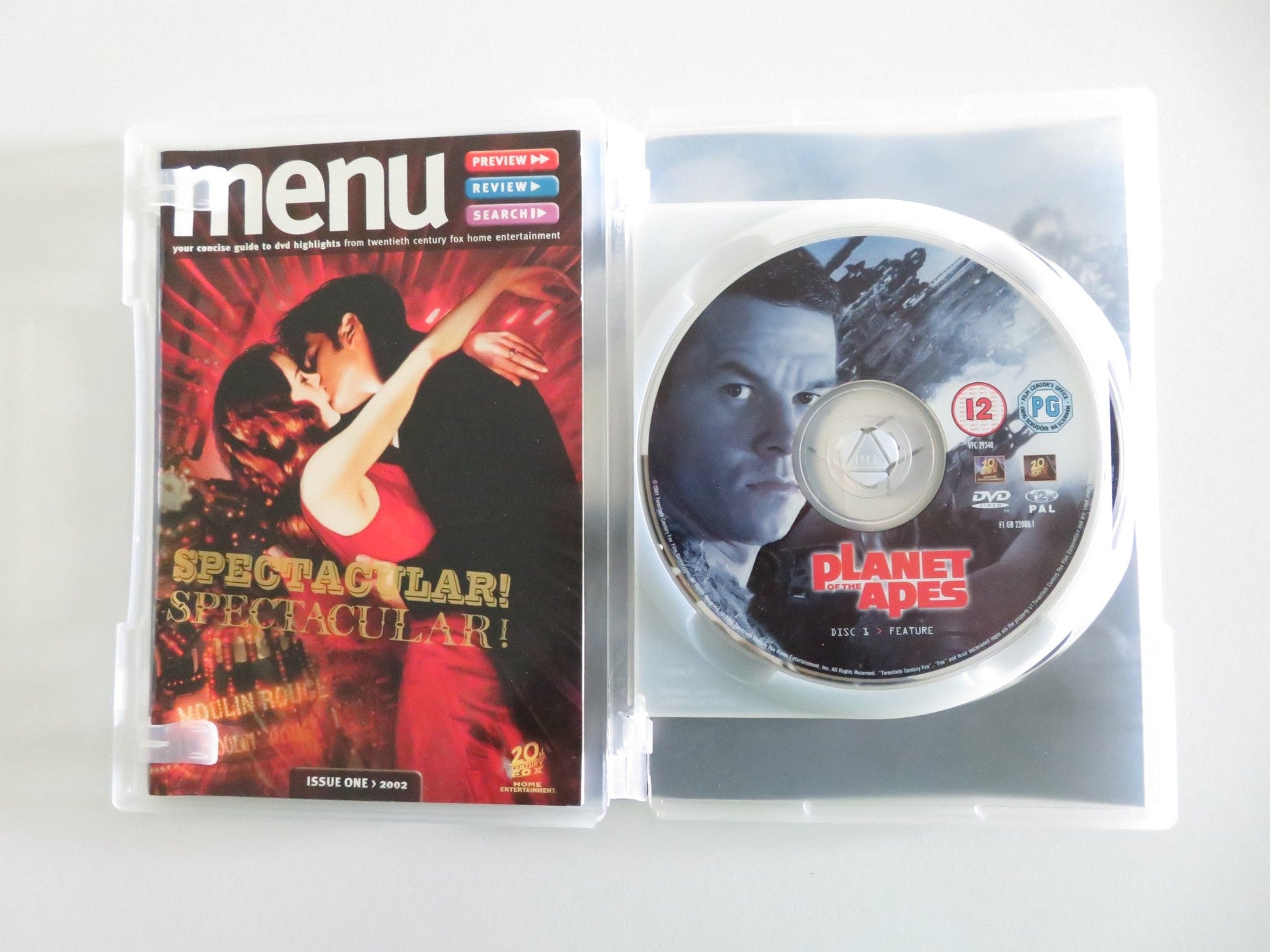 PLANET OF THE APES - 2 DISC SPECIAL EDITION (DVD) MARK WAHLBERG 2001 REGION 2 Movie posters