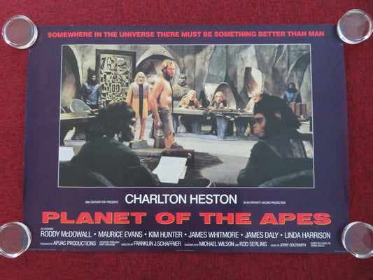 PLANET OF THE APES COMMERCIAL POSTER ROLLED CHARLTON HESTON RODDY MCDOWALL 1980s Movie posters