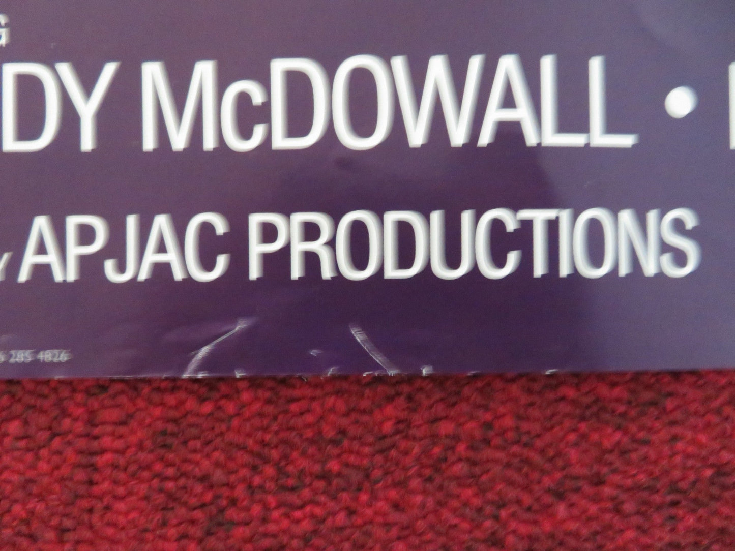 PLANET OF THE APES COMMERCIAL POSTER ROLLED CHARLTON HESTON RODDY MCDOWALL 1980s Movie posters