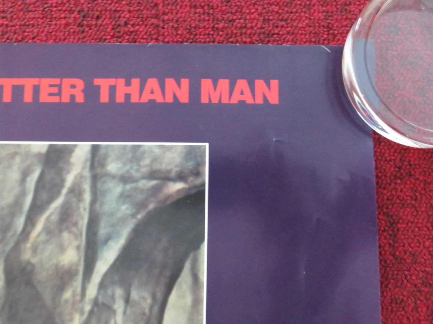 PLANET OF THE APES COMMERCIAL POSTER ROLLED CHARLTON HESTON RODDY MCDOWALL 1980s Movie posters