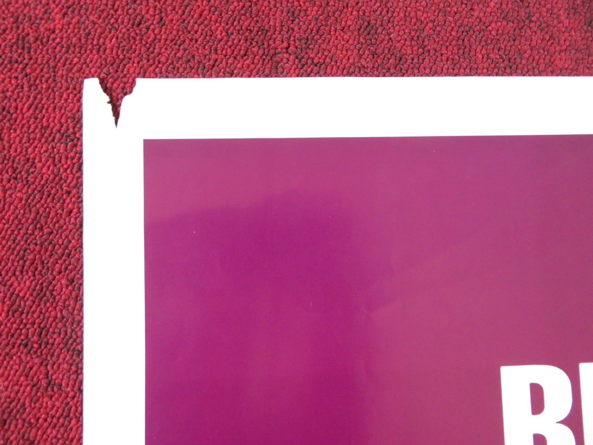 PLATOON FOLDED US ONE SHEET POSTER TOM BERENGER WILLEM DAFOE 1986 Rendezvous Cinema Movie posters