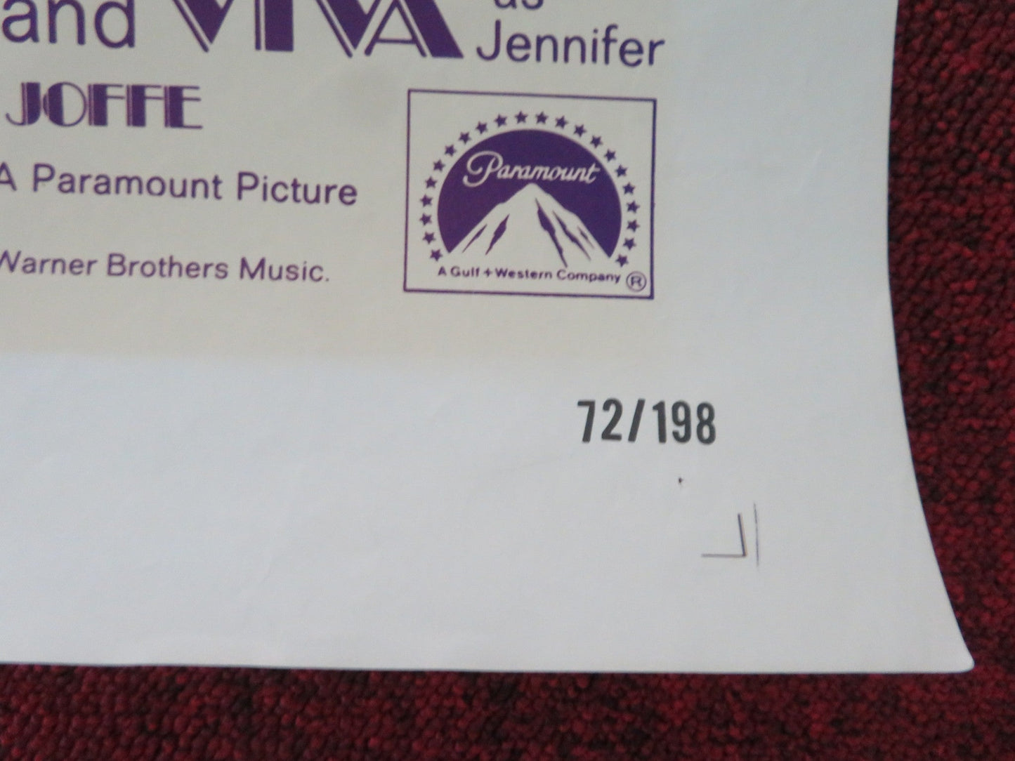 PLAY IT AGAIN, SAM US ONE SHEET ROLLED POSTER WOODY ALLEN DIANE KEATON 1972 Movie posters