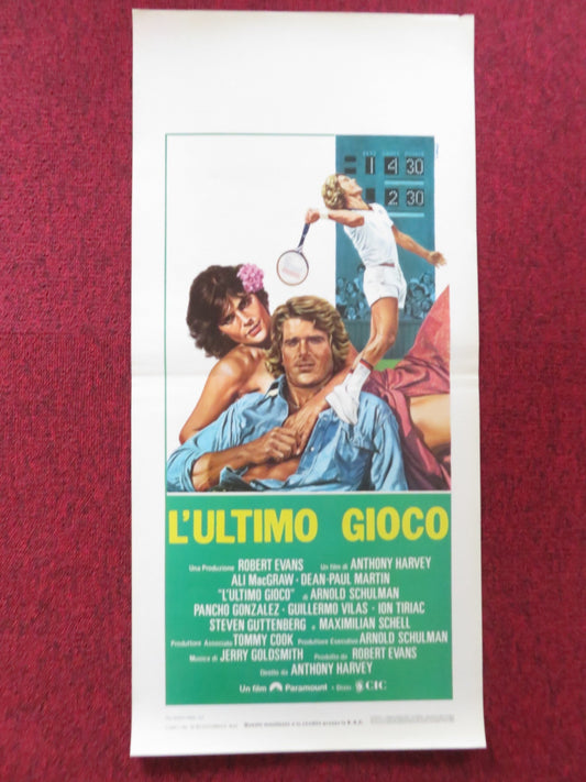 PLAYERS ITALIAN LOCANDINA POSTER ALI MCGRAW DEAN - PAUL MARTIN 1979 Rendezvous Cinema Movie posters