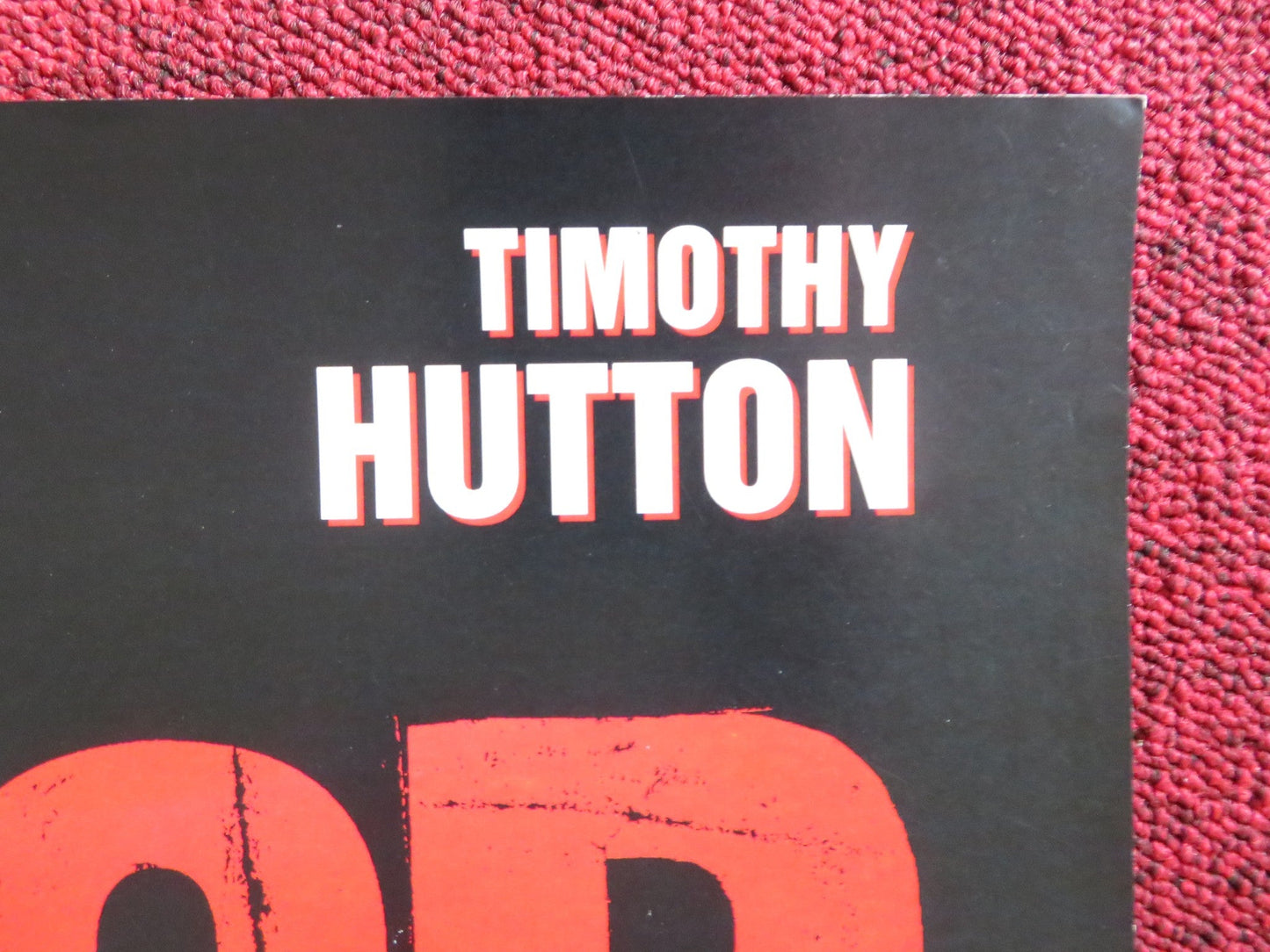 PLAYING GOD VHS VIDEO POSTER DAVID DUCHOVNY TIMOTHY HUTTON 1997 Rendezvous Cinema Movie posters