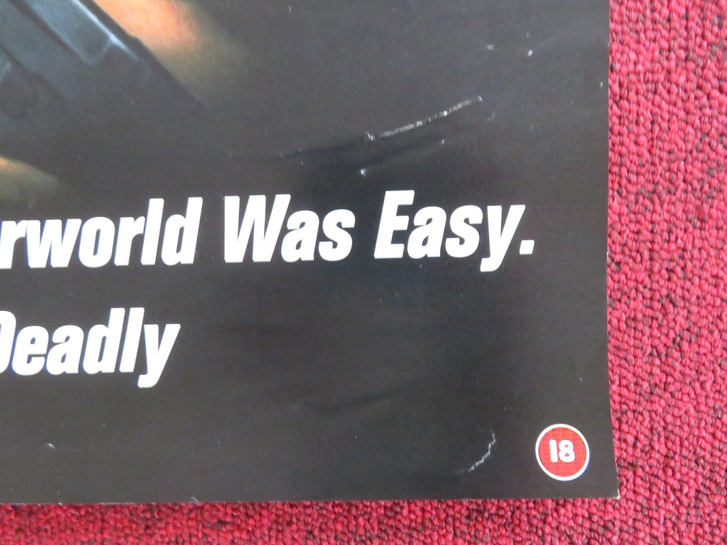 PLAYING GOD VHS VIDEO POSTER DAVID DUCHOVNY TIMOTHY HUTTON 1997 Rendezvous Cinema Movie posters