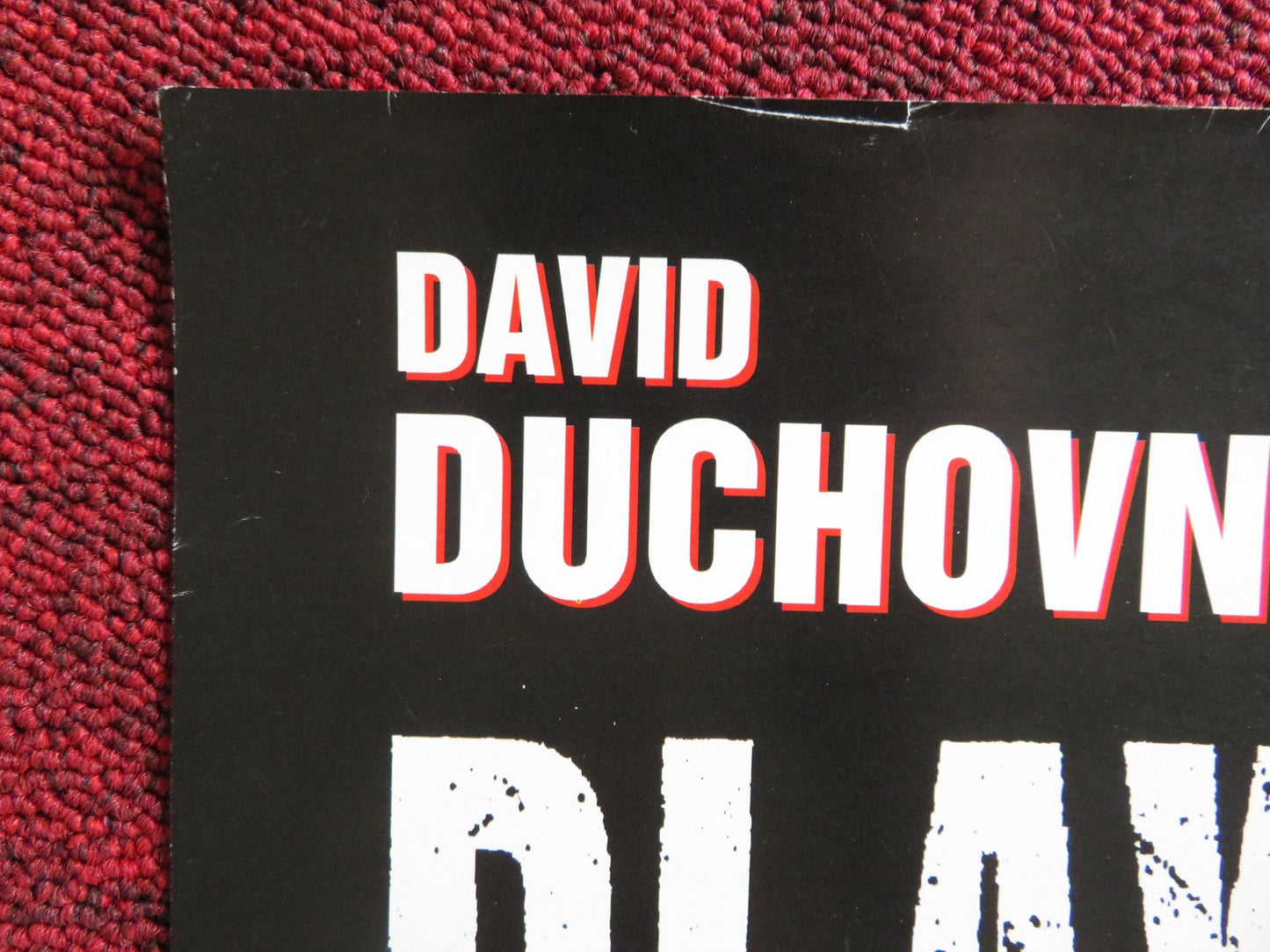 PLAYING GOD VHS VIDEO POSTER DAVID DUCHOVNY TIMOTHY HUTTON 1997 Rendezvous Cinema Movie posters