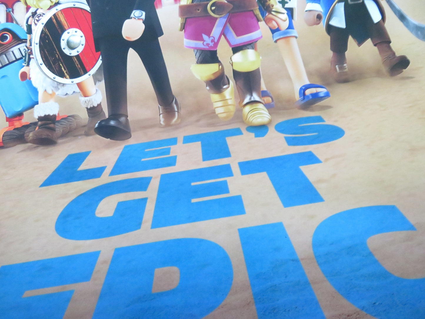 PLAYMOBIL: THE MOVIE US ONE SHEET ROLLED POSTER ANYA TAYLOR - JOY J. GAFFIGAN 2019 Rendezvous Cinema Movie posters