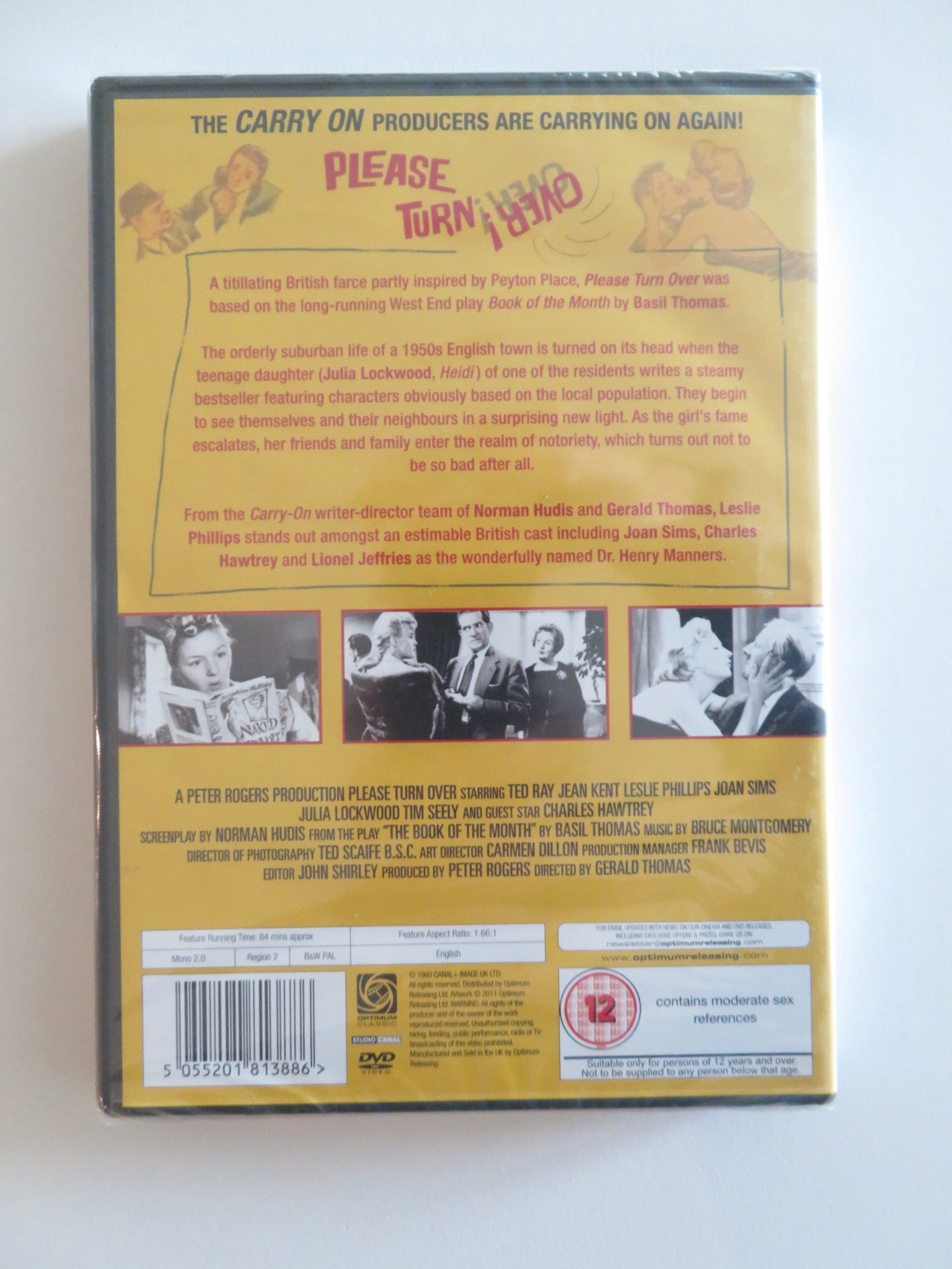 PLEASE TURN OVER (DVD) TED RAY JEAN KENT LESLIE PHILLIPS 1959 REGION 2 Rendezvous Cinema Movie posters