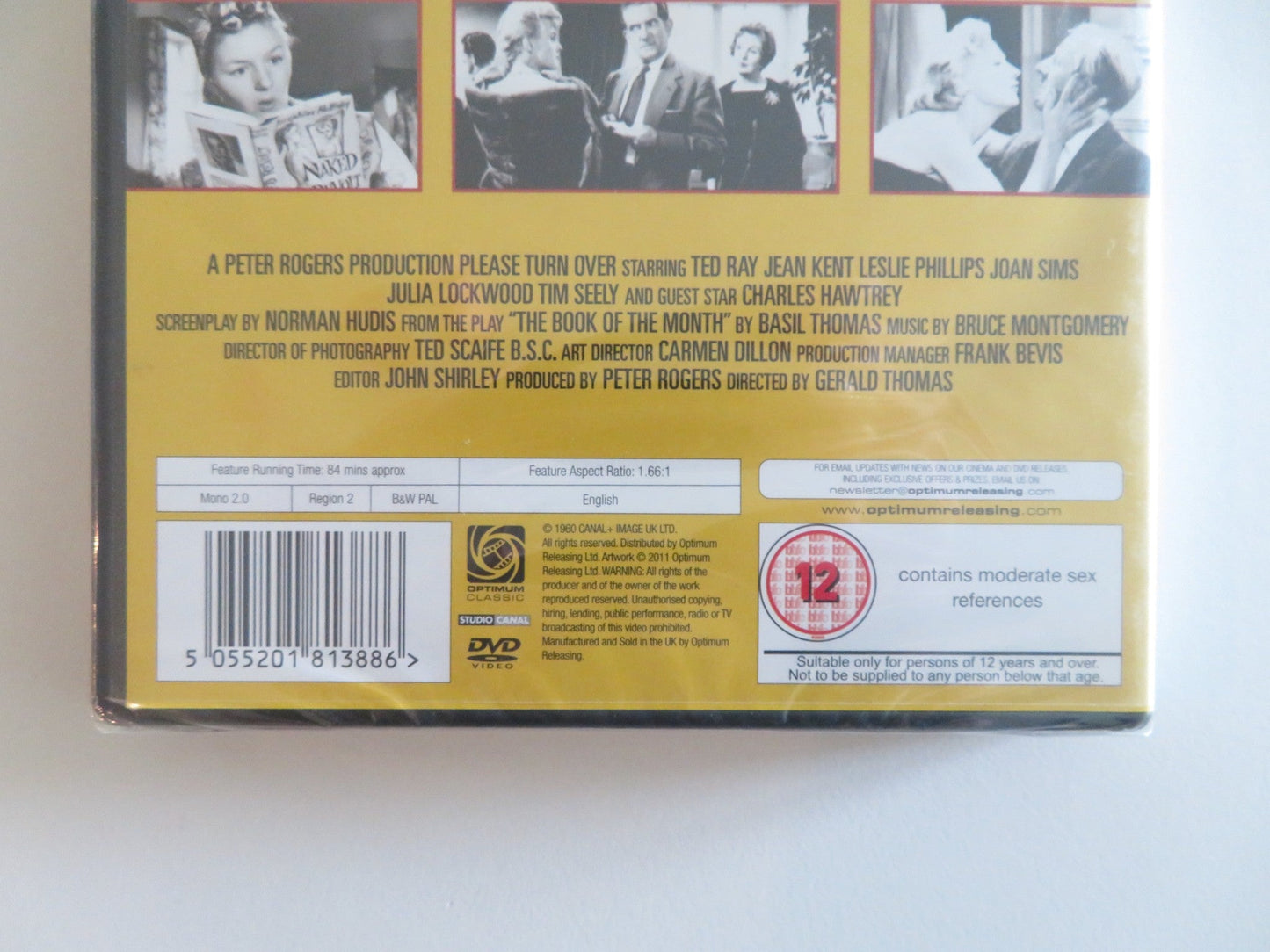 PLEASE TURN OVER (DVD) TED RAY JEAN KENT LESLIE PHILLIPS 1959 REGION 2 Rendezvous Cinema Movie posters