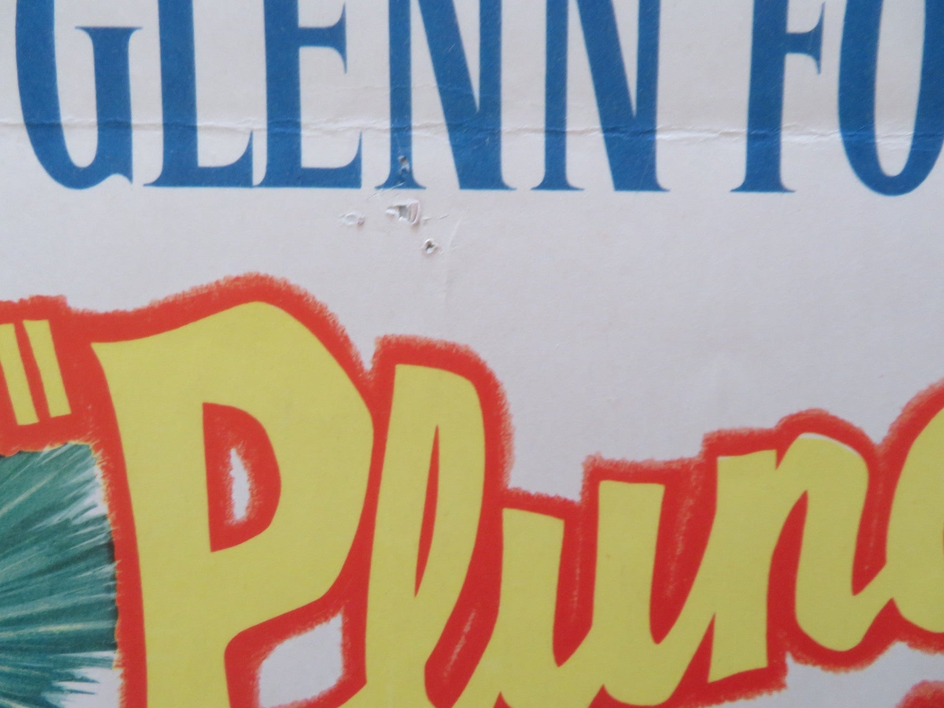 PLUNDER OF THE SUN US INSERT POSTER GLENN FORD DIANA LYNN 1953 Rendezvous Cinema Movie posters