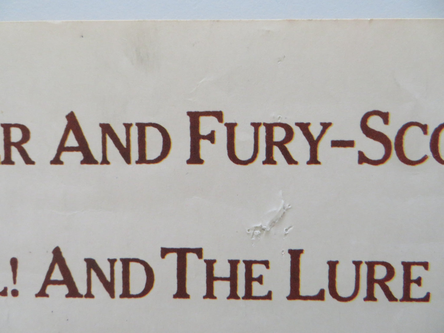 PLUNDER OF THE SUN US INSERT POSTER GLENN FORD DIANA LYNN 1953 Rendezvous Cinema Movie posters