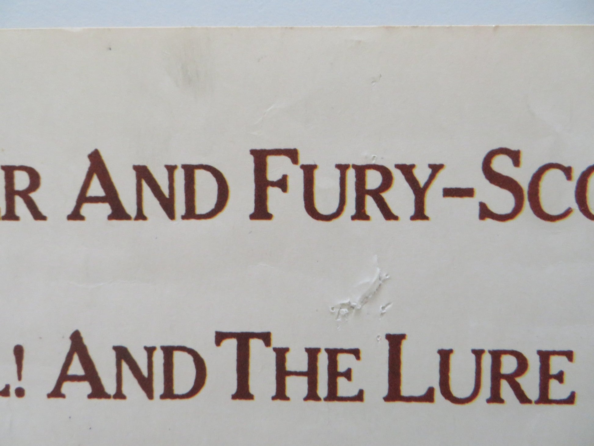 PLUNDER OF THE SUN US INSERT POSTER GLENN FORD DIANA LYNN 1953 Rendezvous Cinema Movie posters