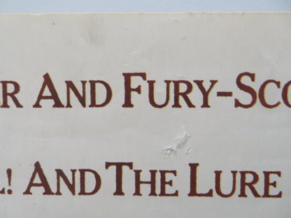 PLUNDER OF THE SUN US INSERT POSTER GLENN FORD DIANA LYNN 1953 Rendezvous Cinema Movie posters