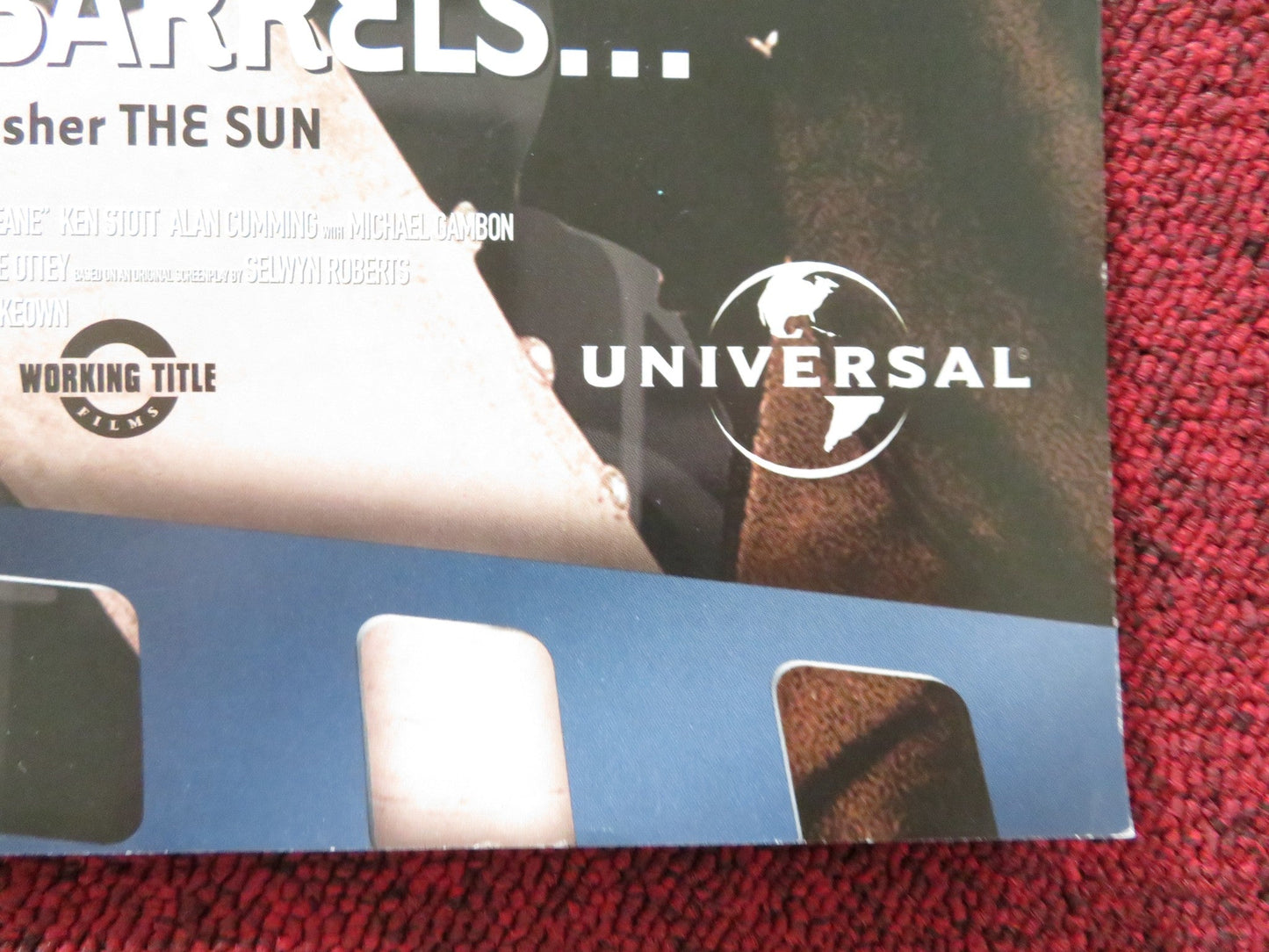 PLUNKETTE & MACLEANE VHS VIDEO POSTER ROBERT CARLYLE LIV TYLER 1999 Rendezvous Cinema Movie posters