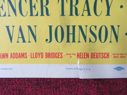 PLYMOUTH ADVENTURE US INSERT POSTER SPENCER TRACY GENE TIERNEY 1952 Rendezvous Cinema Movie posters