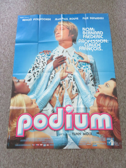 Podium French Grande Poster Benoît Poelvoorde Julie Depardieu 2004 Movie posters