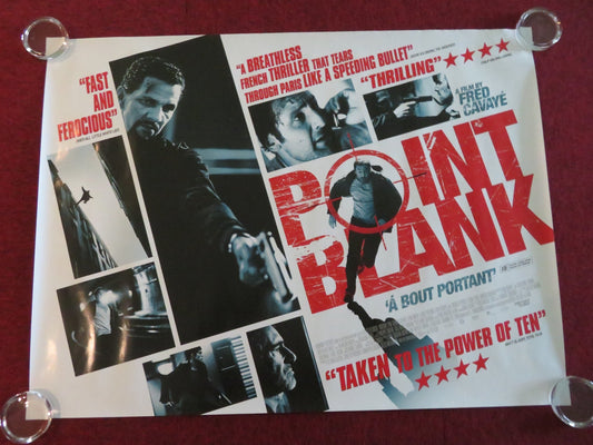 POINT BLANK UK QUAD ROLLED POSTER GILLES LELLOUCHE MIREILLE PERRIER 2010 Movie posters