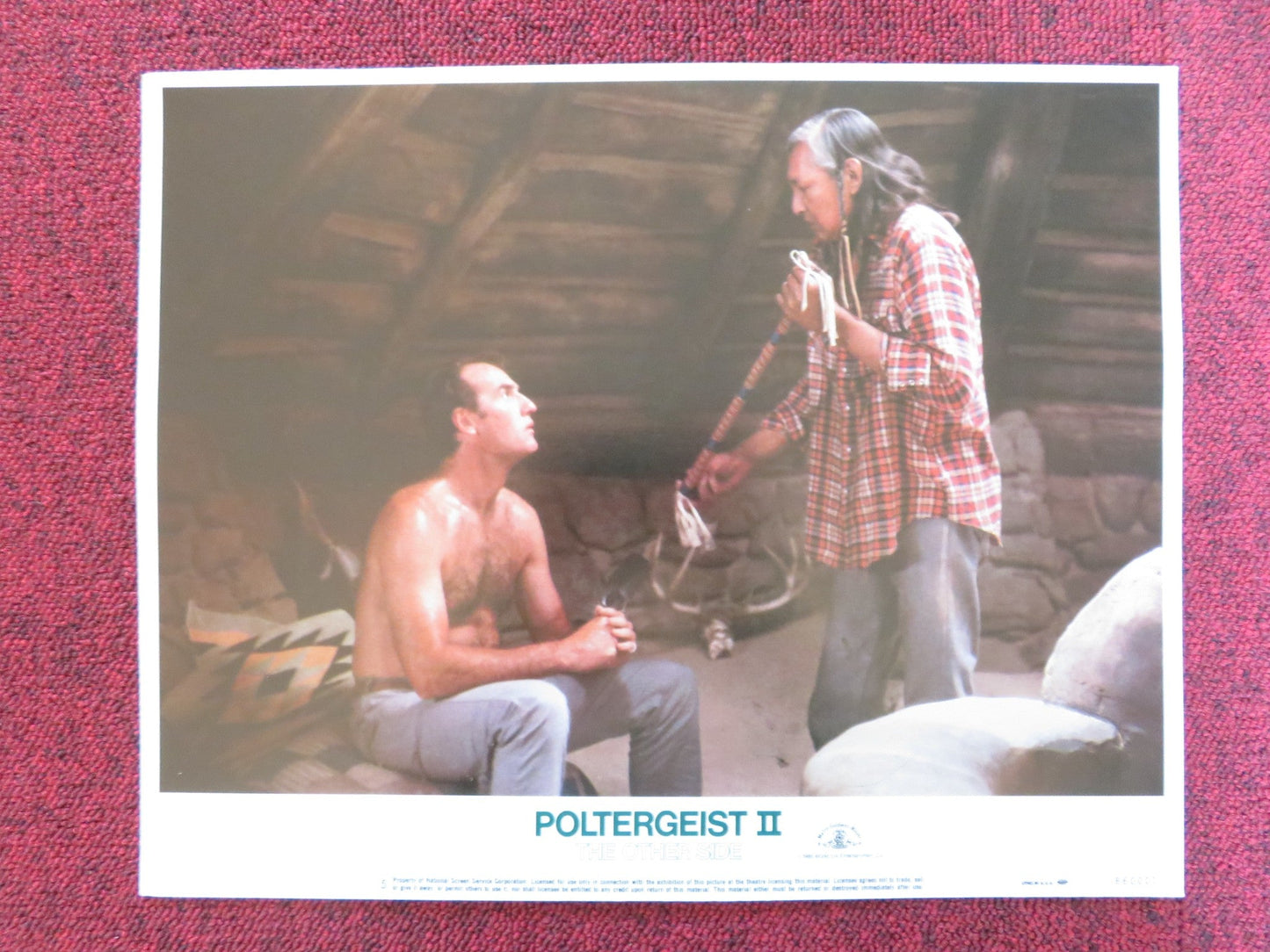 POLTERGEIST II: THE OTHER SIDE US LOBBY CARD FULL SET JOBETH WILLIAMS 1986 Rendezvous Cinema Movie posters