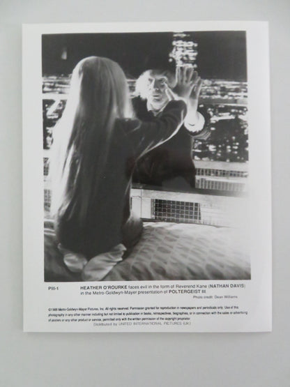 POLTERGEIST III MOVIE STILL PHOTO LOT OF 6 TOM SKERITT HEATHER O'ROURKE 1988 Movie posters